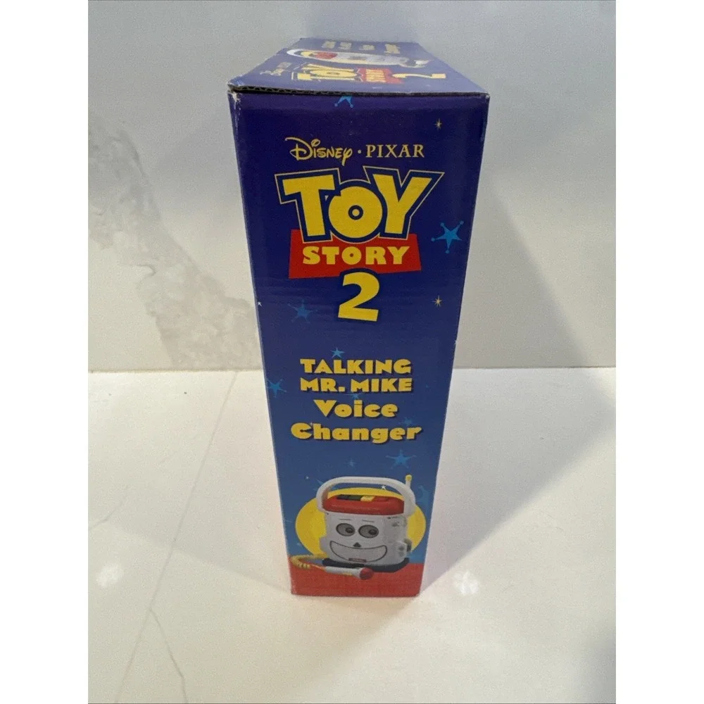 Toy Story 2 Talking Mr. Mike Voice Changer Disney Pixar W Box Needs Batteries A